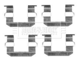 BORG & BECK Комплектующие, колодки дискового тормоза BBK1321